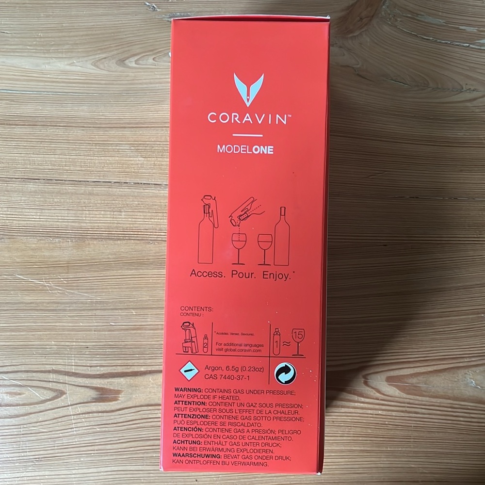 COPY - Coravin Model One New In Box - Picture 2 of 3